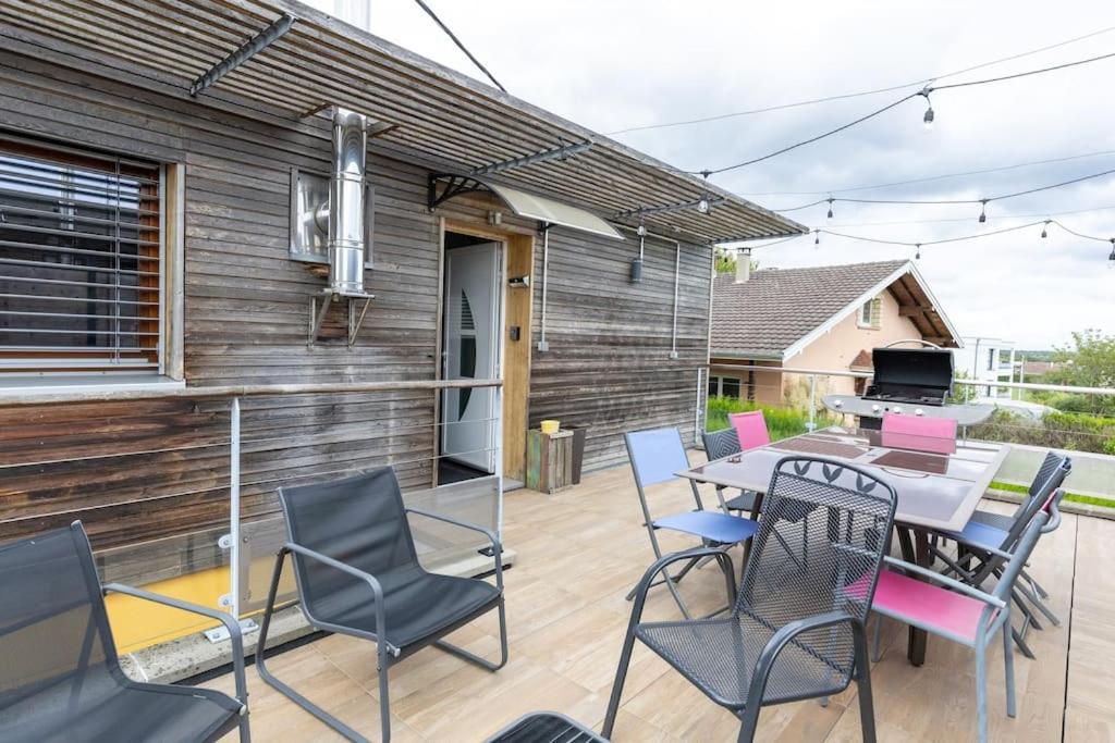 Agreable Maison A La Campagne Schlierbach Kültér fotó