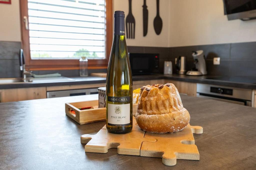 Agreable Maison A La Campagne Schlierbach Kültér fotó